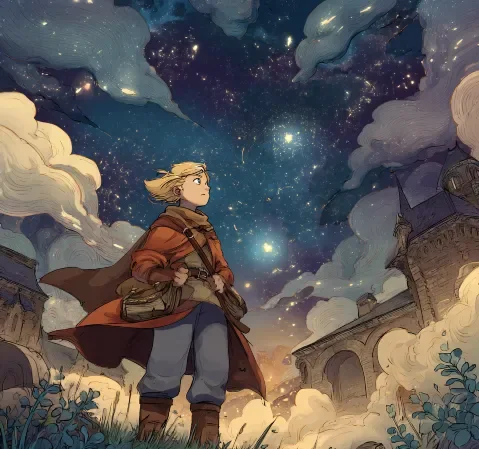 奇幻题材韩漫封面，带有魔法与异世界元素